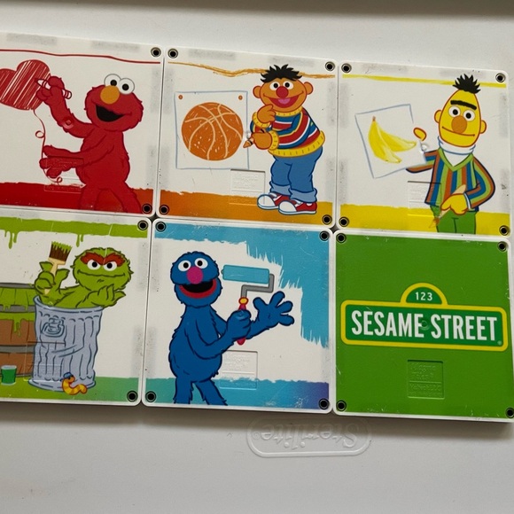 Sesame Street Elmo Magna Tiles - Picture 4 of 6